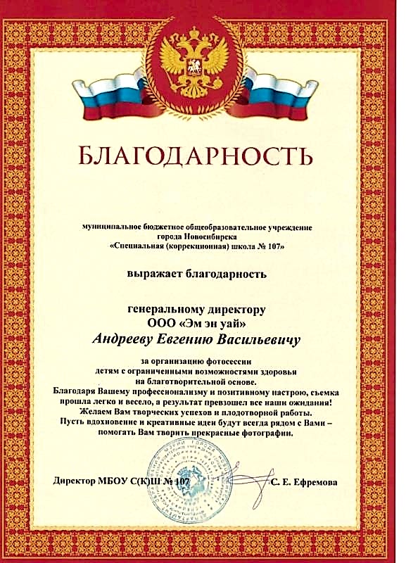 Благодарность 17